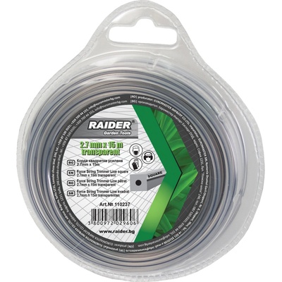 Raider Корда квадратна усилена 2.7mm х 15m