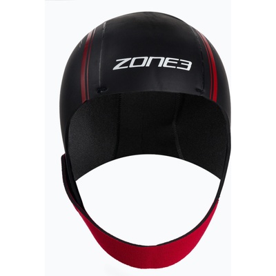 ZONE3 Неопренова шапка за плуване червена/черна NA18UNSC108