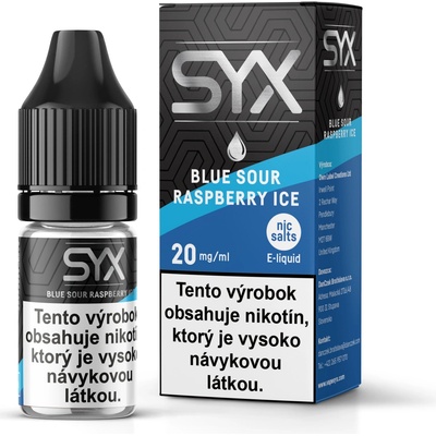 Syx NS Blue Sour Raspberry Ice 10 ml 20 mg