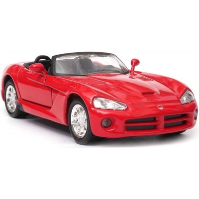 Welly Dodge Viper 03 SRT 10 convertible červený 1:34-39