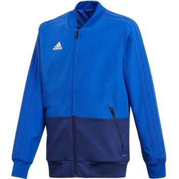 adidas Performance Con18 Pre Jkt Y tmavo modrá