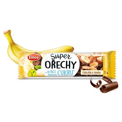 Emco Super Барче орехи и банан 35г