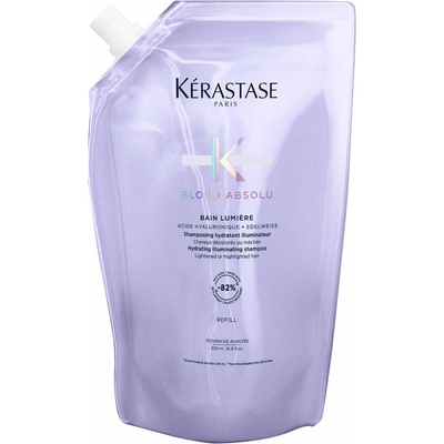 Kérastase Blond Absolu Bain Lumiere Refill Pouch pro zesvětlené vlasy náplň 500 ml