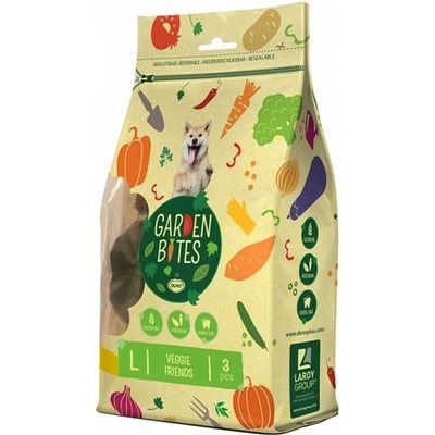 DUVO+ Garden Bites Veggie Friends 11 cm 270 g 3 ks