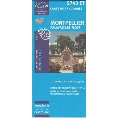 Montpellier.Palavas 1:25 000