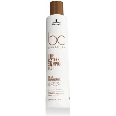 Schwarzkopf BC Bonacure Time Restore Q10 Shampoo 250 ml укрепващ шампоан за зряла коса за жени