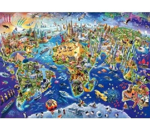 Schmidt Explore our world 1000 dielov