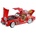 Метална кола Mercedes-Benz 300SL мащаб 1: 32 със светлини и звуци, Pull back-механизъм 1900-381