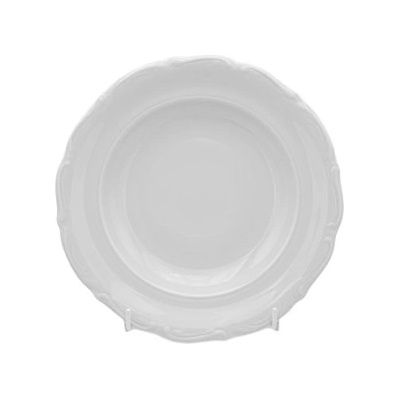 Moritz Zdekauer Talíř hluboký Marie Teresie 25 cm bílá