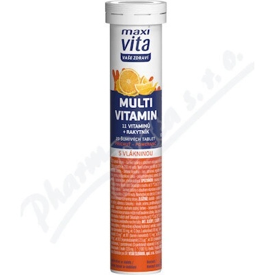 Maxi Vita Multivit.11vit.+rakyt.pomer.eff.20 tabliet