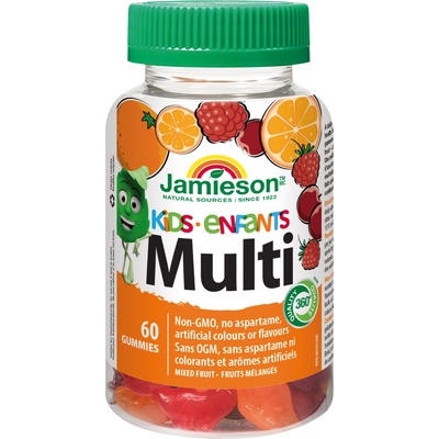 Jamieson Multi Kids Gummies želatínové pastilky 60 pastiliek