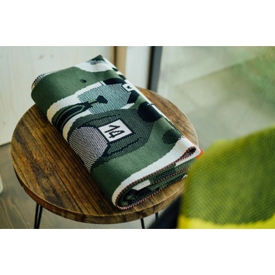 Deka SBCR S vetrom v chrbte - olive uni