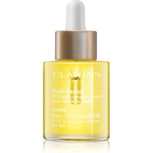 Clarins Santal Face Treatment Oil успокояващо и регенериращо масло за суха кожа 30ml