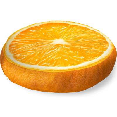 Impar koulatý polštář Pomeranč (KULATY-POLSTAR-POMERANC)