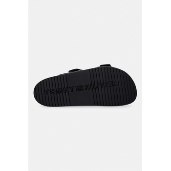 Tommy Hilfiger чехли мъжки от кожа HILFIGER CHAMBRAY BEACH SANDAL (FM0FM05754)