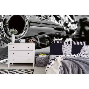 DIMEX ART Самозалепваща се флизелинова фототапета мотоциклет 375 x 250 см