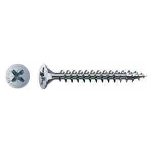 SPAX Zinc-plated white wood screw (200) 3.5*40mm wirox mini