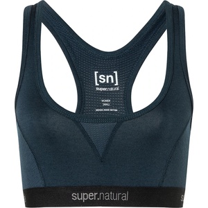 super. natural Дамски спортен сутиен super. natural Women's Tundra 220 Semplice Bra Sports bra - Blueberry - размер XS (114-2951-0211)