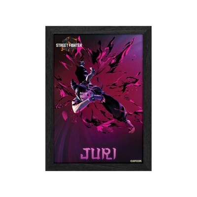 Pixel Frames PLAX Street Fighter 6: Juri 25x30, RET00393