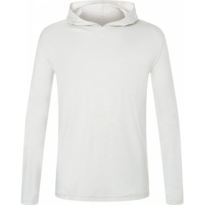 Light Bio J Hoodie white stone melange