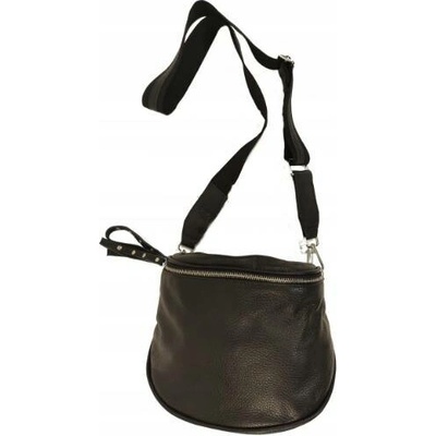 Malá dámská kožená crossbody kabelka Karen Palmira černá