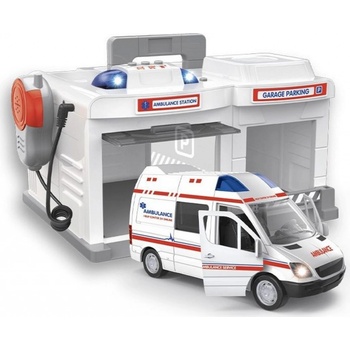 HM Studio Garáž Ambulance 1:32