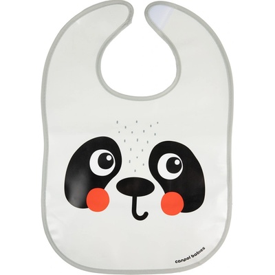 Canpol babies Bryndák plastový s kapsou BabiesBoo panda