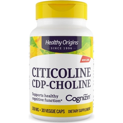 Healthy Origins Cognizin CDP-cholin 250 mg 30 rostlinných kapslí