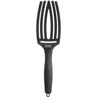 Olivia Garden Fingerbrush Care Iconic Combo Full Black Medium