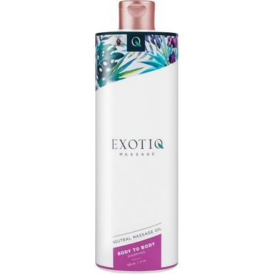 Exotiq Body To Body Warming Massage Oil 500ml – Zbozi.Blesk.cz