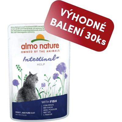 Almo Nature Holistic Digestive Help Ryba 30 x 70 g