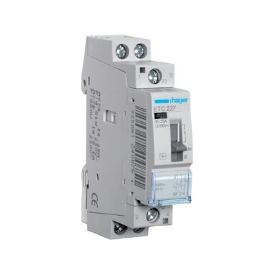 HAGER Stykač ETC227 1S+1R 25A 230VAC ETC227