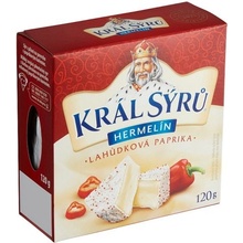 Král Sýrů Hermelín s červenou paprikou 120 g