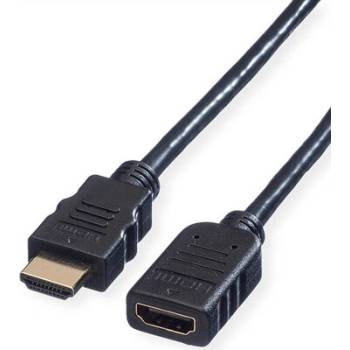 Image 1 of Roline Value Cable HDMI M-F, v1.4, 1m (Value 11.99.5574)