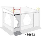 Fiamma Разширителна предна част за тента тента Privacy Room - 100 см (436623) Палатка