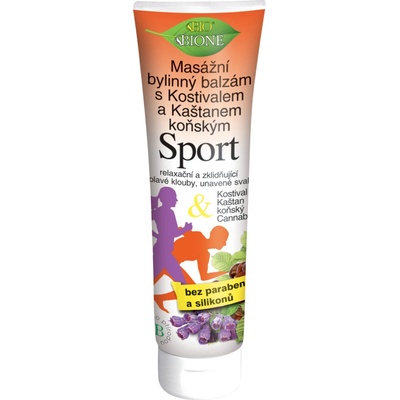 BC BIO CANNABIS Konský bylinný balzam ŠPORT 300ml