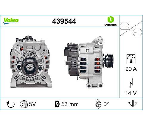 Alternátor VALEO 439544