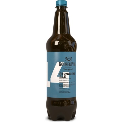 Kousek Piva Čtrnáctka ALE APA 6% 14° 1 l (pet)