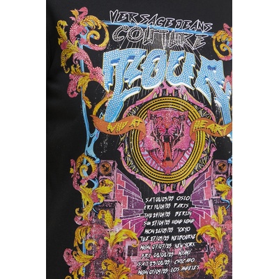 Versace Jeans Couture Памучна тениска Versace Jeans Couture (78HAHC03.CJ01C)