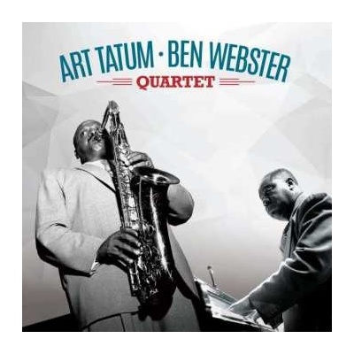 ART TATUM & BEN WEBSTER - Art Tatum & Ben Webster Quartet - Transparent Red LP