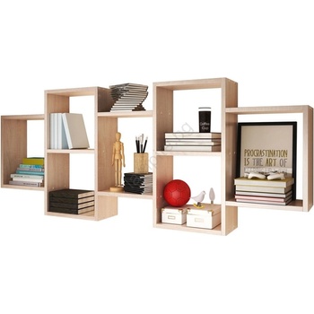 Image 1 of Mirjan24 Етажерка TRIO 65x161 см бежов (MJ0065)