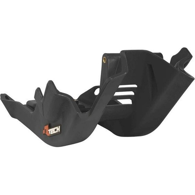RACETECH (RTECH) kryt motoru z technopolymeru KTM EXC 150 24, SX 125 / XC 150 23-24, HUSQVARNA TC 125 23-24, TE 150 24, GAS GAS MC 125 24, barva černá
