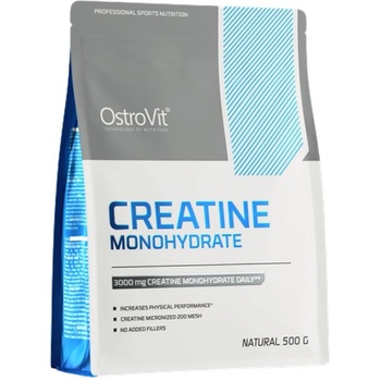 Image 1 of OstroVit Creatine Monohydrate Powder - Micronized [500 грама] Неовкусен