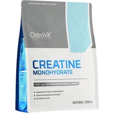 OstroVit Creatine Monohydrate Powder [500 грама] Неовкусен