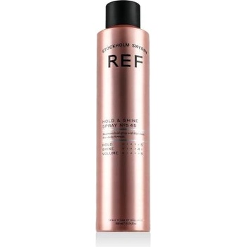 REF Hold & Shine Spray N°545 лак за коса със силна фиксация и блясък 300 ml унисекс