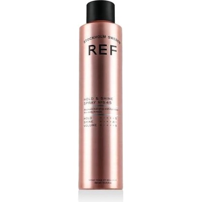 REF Hold & Shine Spray N°545 лак за коса със силна фиксация и блясък 300 ml унисекс