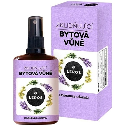 LEROS Upokojujúca bytová vôňa Levanduľa & šalvia 100 ml