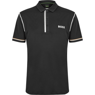 Boss Блуза с яка Boss Men's Paddytech Goc Short Sleeve Polo Shirt - Black