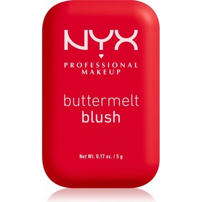NYX Professional Makeup Buttermelt Blush púdrová lícenka Butta Cherry Pop 5 g