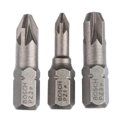 Bosch 3dílná PZ 25 mm 2607001753